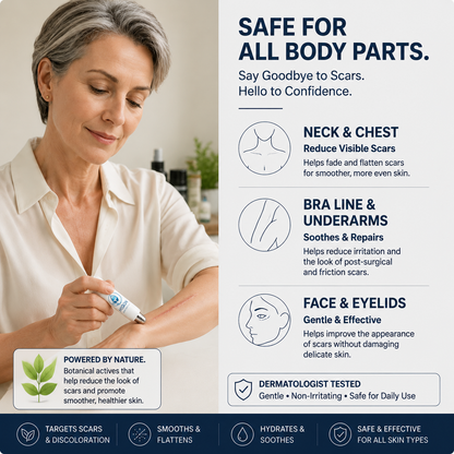 HISKIN®⭐ 𝟕-𝐃𝒂𝘆 Scar & Wart Remover Repair Pen — Advanced Skin Renewal Rollerball Treatment