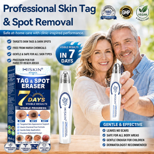 𝐇𝐈𝐒𝐊𝐈𝐍® 🌐 𝟕-𝐃𝒂𝘆 𝐒𝗸𝐢𝐧 𝐓𝒂𝗴 & 𝐒𝐩𝙤𝐭 𝐄𝐫𝒂𝐬𝙚𝐫 Painless & Scar-Free Advanced Imperfection Removal Rollerball Pen