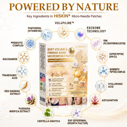 HISKIN® Bust Volume, Lift & Firming Nano Microneedle Patch Volufiline