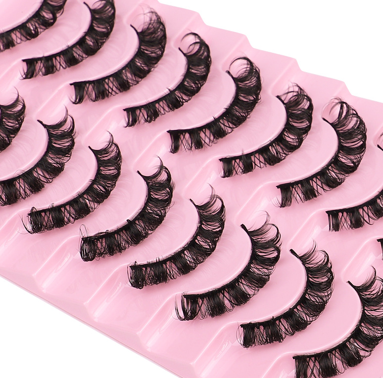 False Eyelashes, DD Curve, Thick, Eyelash, Ten Pairs