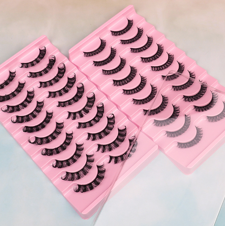 False Eyelashes, DD Curve, Thick, Eyelash, Ten Pairs