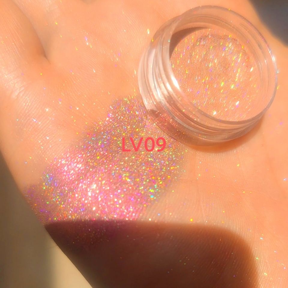 Laser Rainbow Candy Highlight Color Changing Pearl Powder